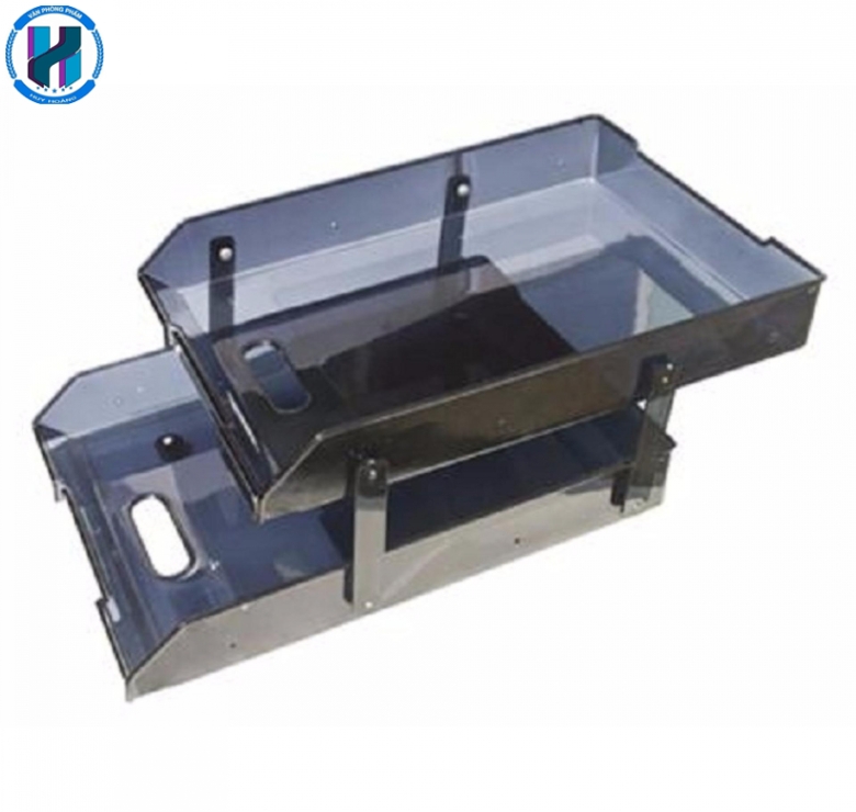 Kệ 2 tầng trượt mica Xukiva 169.2