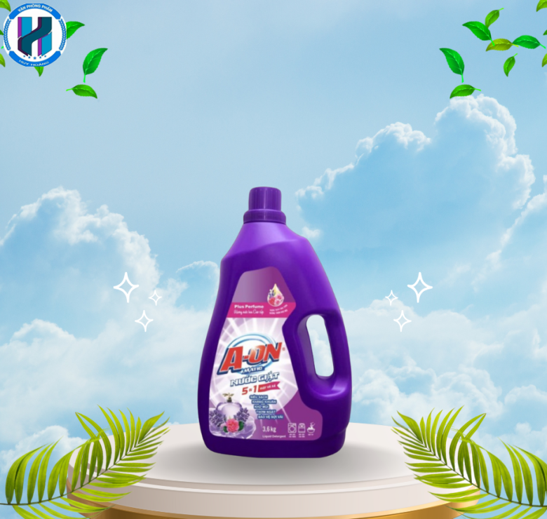 Nước Giặt Xả 5 in 1 ( 3,6 KG ) - Hương Nước Hoa Cao Cấp