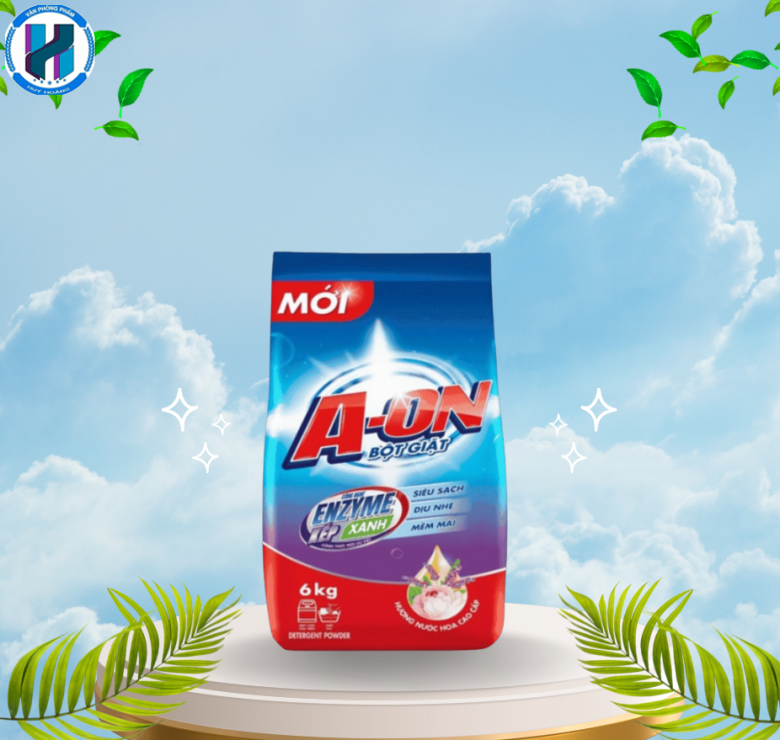 Bột Giặt A-ON Hương Nước Hoa Cao Cấp (6 KG)