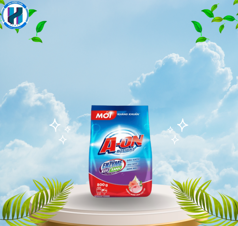 Bột Giặt A-ON Hương Nước Hoa Cao Cấp (800 G)