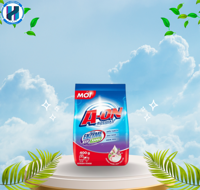 Bột Giặt A-ON Hương Nước Hoa Cao Cấp (400 G)