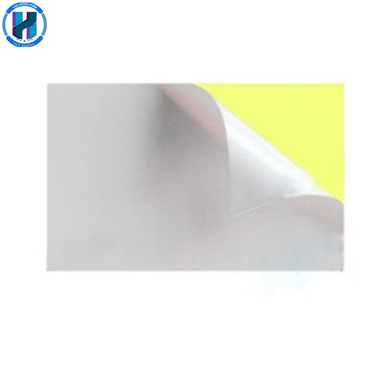 Giấy Decal A4 Đế Vàng