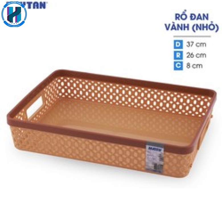 Rổ đan vành nhựa Duy Tân