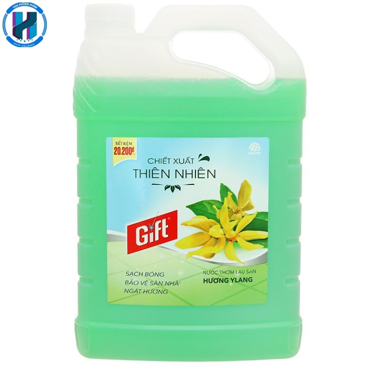 Nước lau nhà Gift hương ylang can 3.8kg