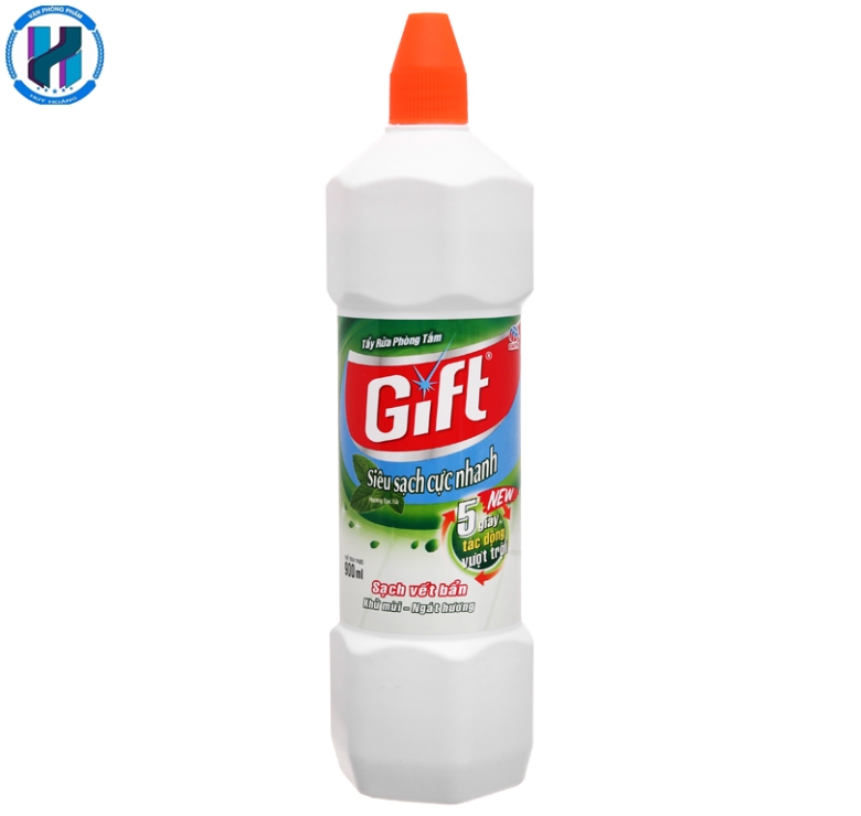 Nước tẩy nhà tắm Gift Bạc Hà chai 900ml