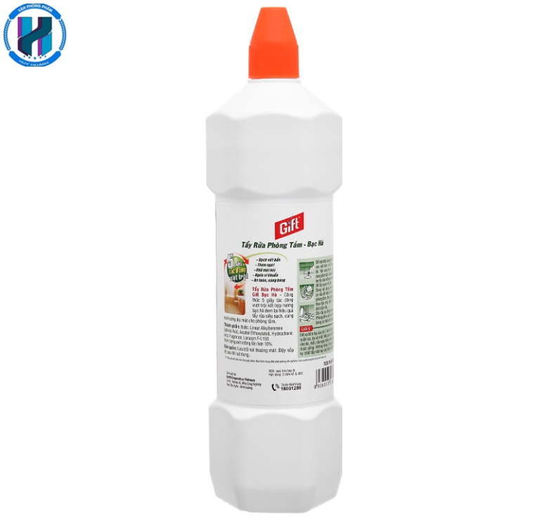 Nước tẩy nhà tắm Gift Bạc Hà chai 900ml