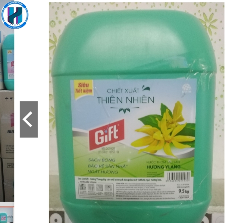 Nước lau sàn Gift hương Lily/ Ylang 9.5 kg