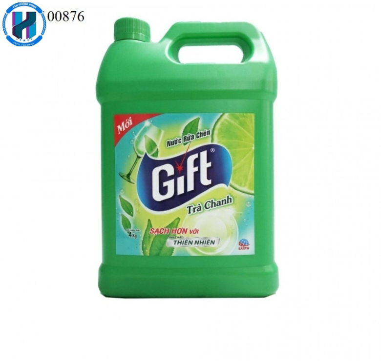 Nước rửa chén Gift hương chanh/ trà chanh 3.8 kg